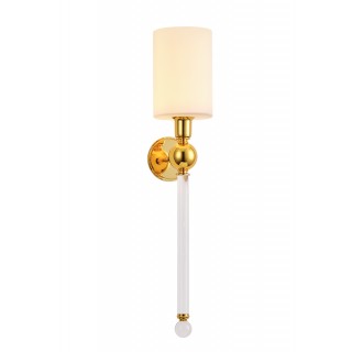 Бра Crystal Lux MIRABELLA AP1 GOLD/WHITE-foto5