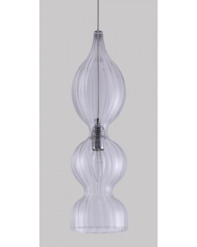 Светильник подвесной Crystal Lux IRIS SP1 B TRANSPARENT-foto3