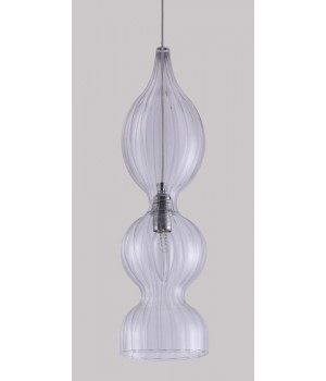 Светильник подвесной Crystal Lux IRIS SP1 B TRANSPARENT-foto3