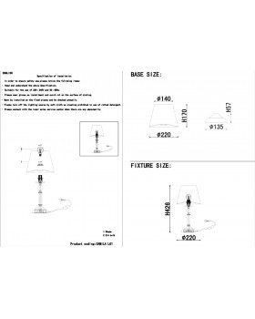 Настольная лампа Crystal Lux CAMILA LG1 GOLD-foto3