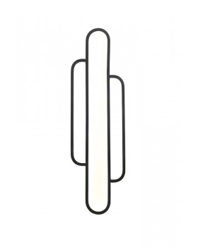 Бра Crystal Lux SOBRE AP35W LED H600 V1 BLACK-foto2