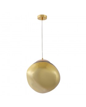 Светильник подвесной Crystal Lux MALAGA SP1 D280 GOLD-foto3