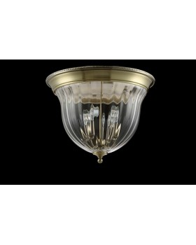 Светильник потолочный Crystal Lux JUGO PL4 BRONZE/TRANSPARENTE-foto3