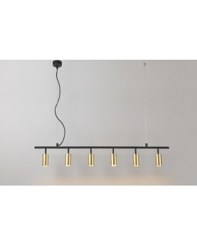 Светильник потолочный Crystal Lux CLT 015C6 L1200 BL-GO-foto3