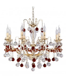 Люстра Crystal Lux FRUTA SP8 GOLD-foto3