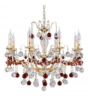 Люстра Crystal Lux FRUTA SP8 GOLD-foto3