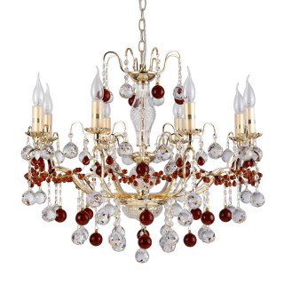 Люстра Crystal Lux FRUTA SP8 GOLD-foto3