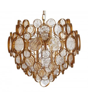 Светильник подвесной Crystal Lux DESEO SP6 D460 GOLD-foto3