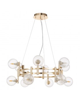 Люстра Crystal Lux LUXURY SP12 GOLD-foto2