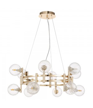 Люстра Crystal Lux LUXURY SP12 GOLD-foto2