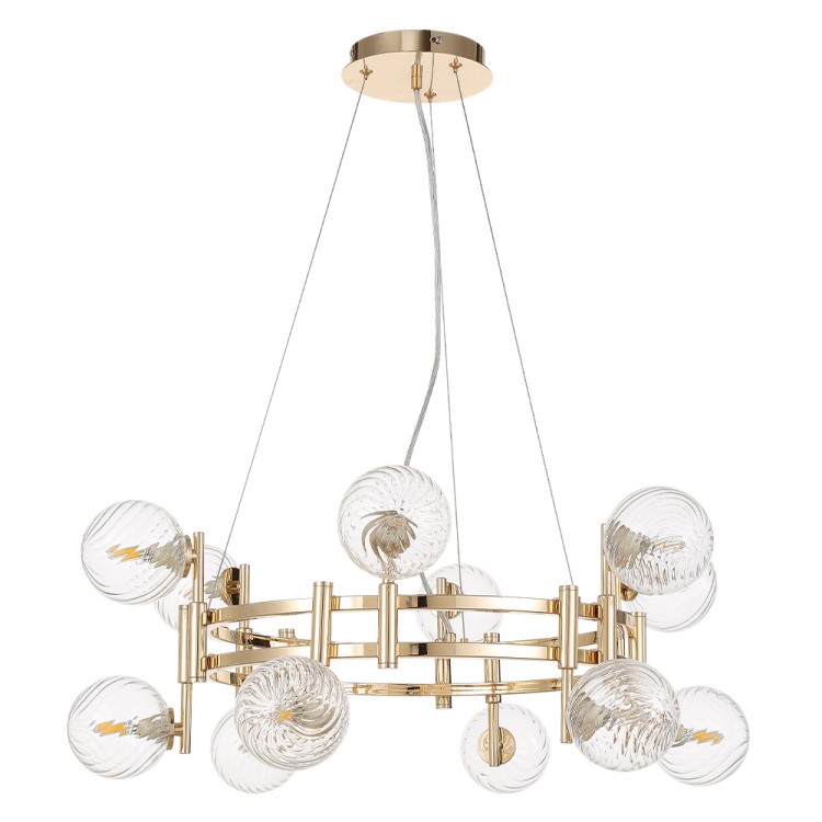 Люстра Crystal Lux LUXURY SP12 GOLD