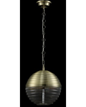 Светильник подвесной Crystal Lux ALBERTO SP3 BRONZE/TRANSPARENTE-foto3