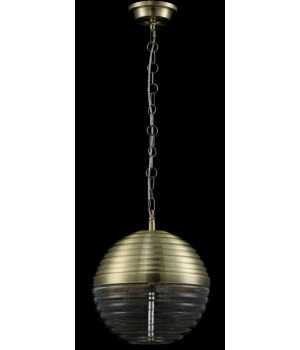 Светильник подвесной Crystal Lux ALBERTO SP3 BRONZE/TRANSPARENTE-foto3