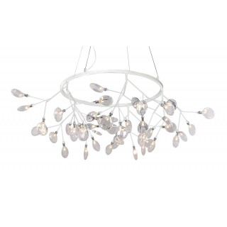 Светильник подвесной Crystal Lux EVITA SP45 D WHITE/TRANSPARENT-foto4