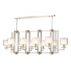 Люстры Crystal Lux NICOLAS SP10 L1300 GOLD/WHITE