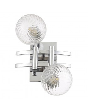 Бра Crystal Lux LUXURY AP2 CHROME-foto4