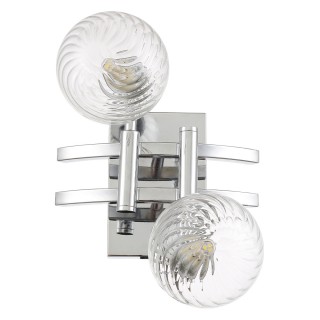 Бра Crystal Lux LUXURY AP2 CHROME-foto4