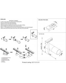 Светильник трековый однофазный Crystal Lux CLT 0.31 011 WH-foto3
