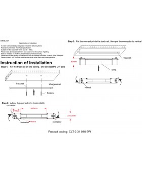 Светильник однофазный CLT 0.31 010 6W BL M4000K Crystal Lux-foto2