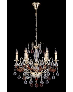 Люстра Crystal Lux FRUTA SP6 GOLD-foto2