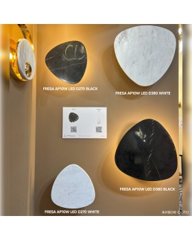 Бра Crystal Lux FRESA AP10W LED D270 BLACK-foto3