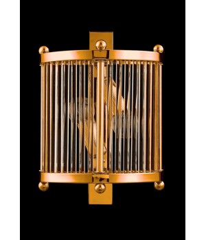 Бра Crystal Lux TADEO AP2 GOLD/TRANSPARENTE-foto3