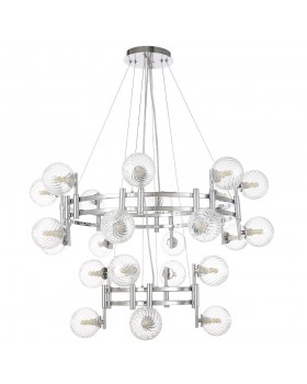 Люстра Crystal Lux LUXURY SP16+8 CHROME-foto2