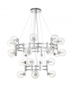 Люстра Crystal Lux LUXURY SP16+8 CHROME-foto2