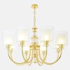 Люстра Crystal Lux ELENA SP8 GOLD Люстра Crystal Lux ELENA SP8 GOLD