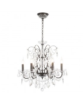 Люстра Crystal Lux ODELIS SP6 BROWN-foto3