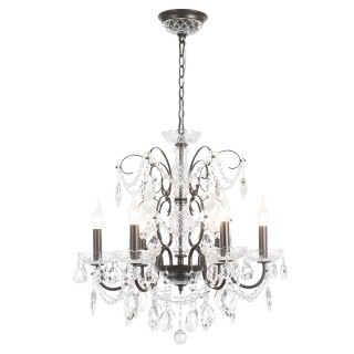 Люстра Crystal Lux ODELIS SP6 BROWN-foto3