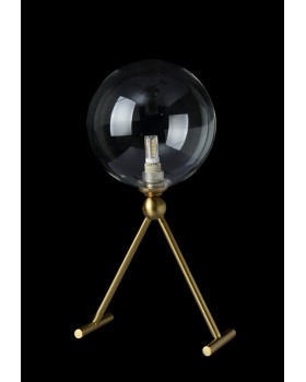 Настольная лампа Crystal Lux ANDRES LG1 BRONZE/TRANSPARENTE-foto3