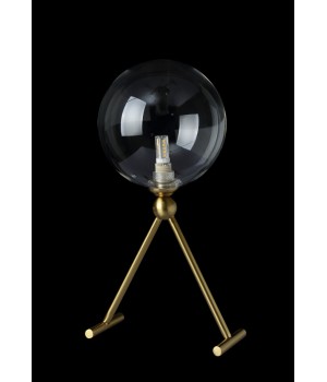 Настольная лампа Crystal Lux ANDRES LG1 BRONZE/TRANSPARENTE-foto3