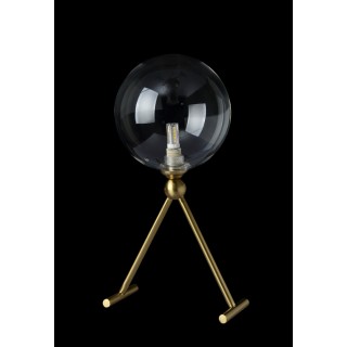 Настольная лампа Crystal Lux ANDRES LG1 BRONZE/TRANSPARENTE-foto3