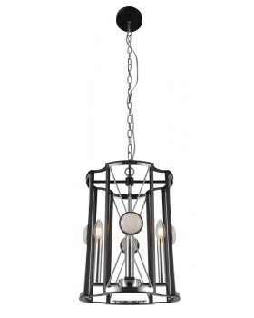 Светильник подвесной Crystal Lux TANDEM SP4 D410 CHROME-foto2