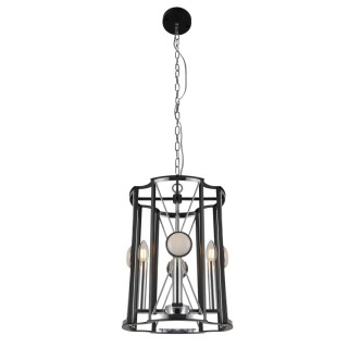 Светильник подвесной Crystal Lux TANDEM SP4 D410 CHROME-foto2