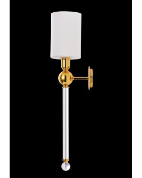 Бра Crystal Lux MIRABELLA AP1 GOLD/WHITE-foto2