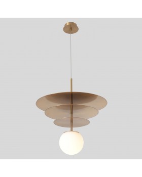 Светильник подвесной Crystal Lux UVA SP1.3 BRASS Светильник подвесной Crystal Lux UVA SP1.3 BRASS