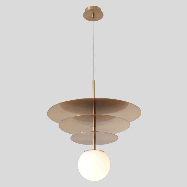 Светильник подвесной Crystal Lux UVA SP1.3 BRASS Светильник подвесной Crystal Lux UVA SP1.3 BRASS