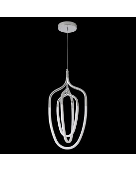 Светильник подвесной Crystal Lux PERA SP50W LED CHROME-foto2