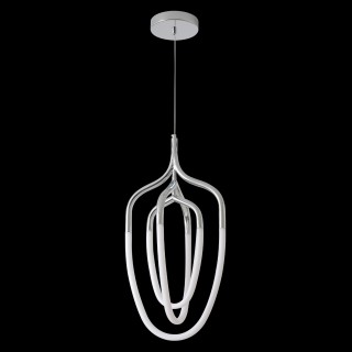 Светильник подвесной Crystal Lux PERA SP50W LED CHROME-foto2