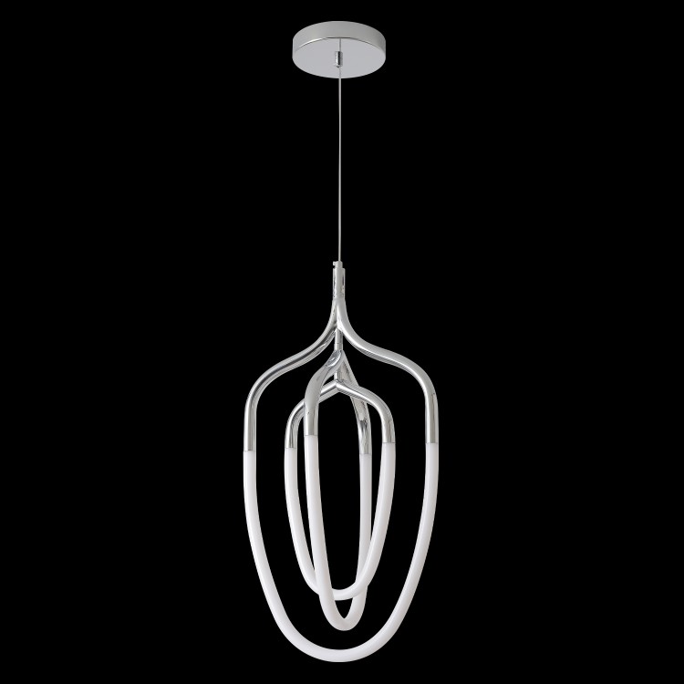 Светильник подвесной Crystal Lux PERA SP50W LED CHROME Светильник подвесной Crystal Lux PERA SP50W LED CHROME