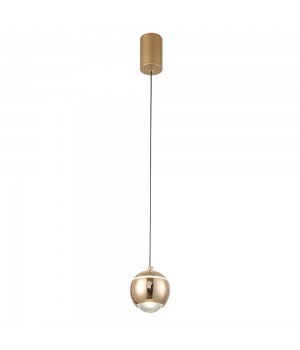 Светильник подвесной Crystal Lux CARO SP LED GOLD-foto3