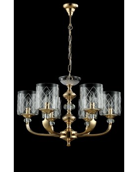 Люстра Crystal Lux GRACIA SP6 GOLD-foto3
