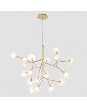 Светильник подвесной Crystal Lux SOLE SP20 GOLD Светильник подвесной Crystal Lux SOLE SP20 GOLD