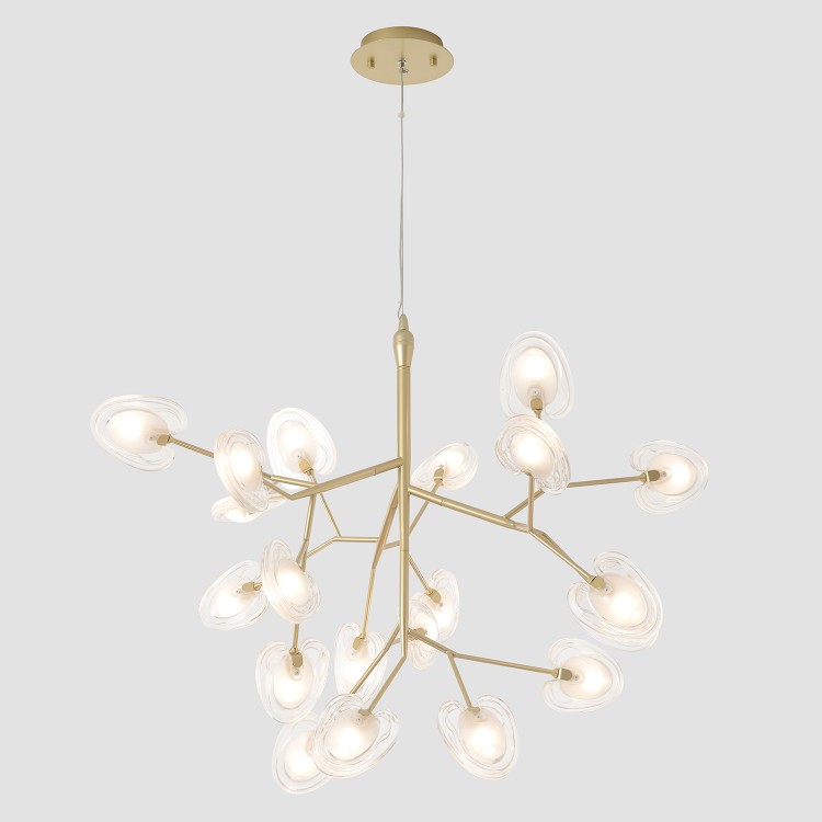 Светильник подвесной Crystal Lux SOLE SP20 GOLD Светильник подвесной Crystal Lux SOLE SP20 GOLD