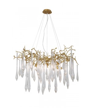 Люстра Crystal Lux REINA SP8 D1000 GOLD PEARL-foto4