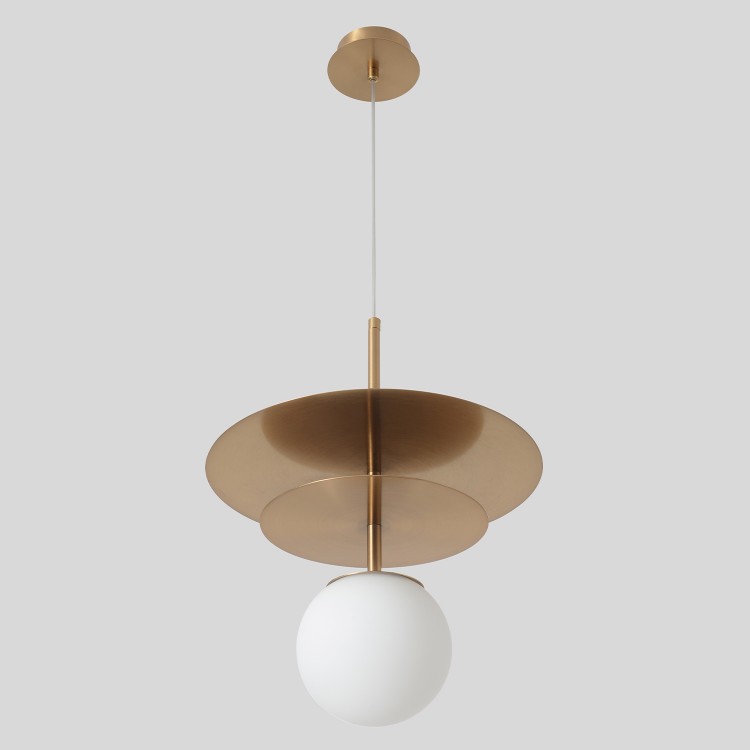 Светильник подвесной Crystal Lux UVA SP1.2 BRASS Светильник подвесной Crystal Lux UVA SP1.2 BRASS