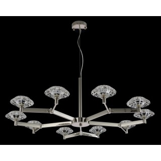 Люстра Crystal Lux REBECA SP10 NICKEL-foto2
