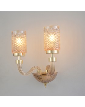 Бра Crystal Lux SILVESTRO AP2 AMBER-foto3